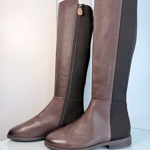 Size 7.5 Kenneth Cole Gentle Soul Brown Knee-high Boots New Reg$279 Now$98